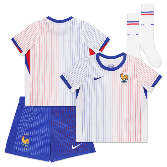 Youth France 2024/25 Away Kit - Dri-FIT Technology