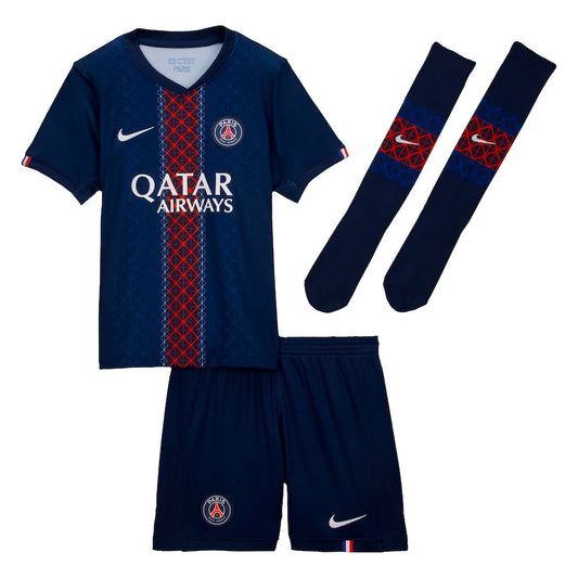 Paris Saint-Germain 2025/26 Home Kit for Kids