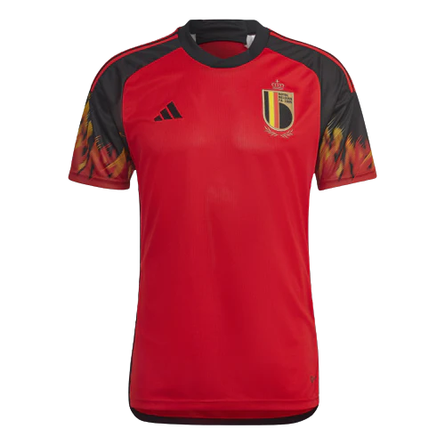 Belgium 2022/23 Home Jersey - Moisture-Wicking Replica