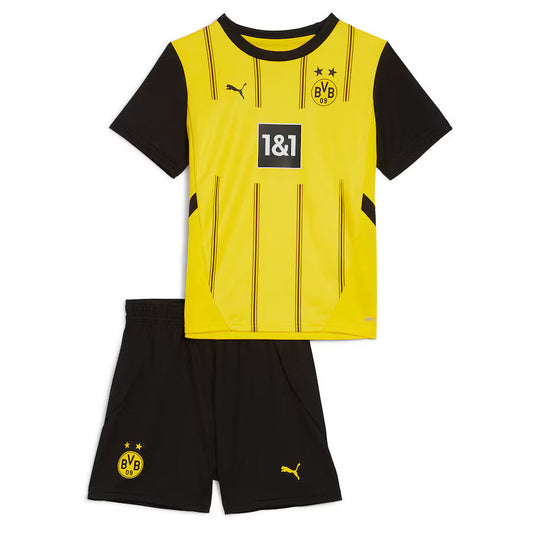 Youth Borussia Dortmund 2024/25 Home Kit with Aeroready