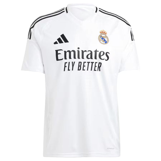 Real Madrid 2024 Home Jersey - Moisture-Wicking Fabric