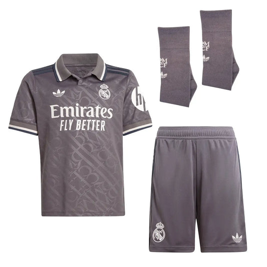 Youth Real Madrid 24/25 Third Kit with Aeroready